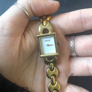 Gucci Accessories - gold Gucci watch. Needs repair. Gucci Accessories - gold Gucci watch. Needs repair.